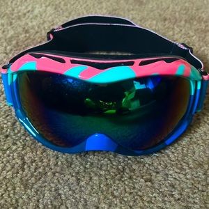 Pink Dolphin Swimming Goggles
